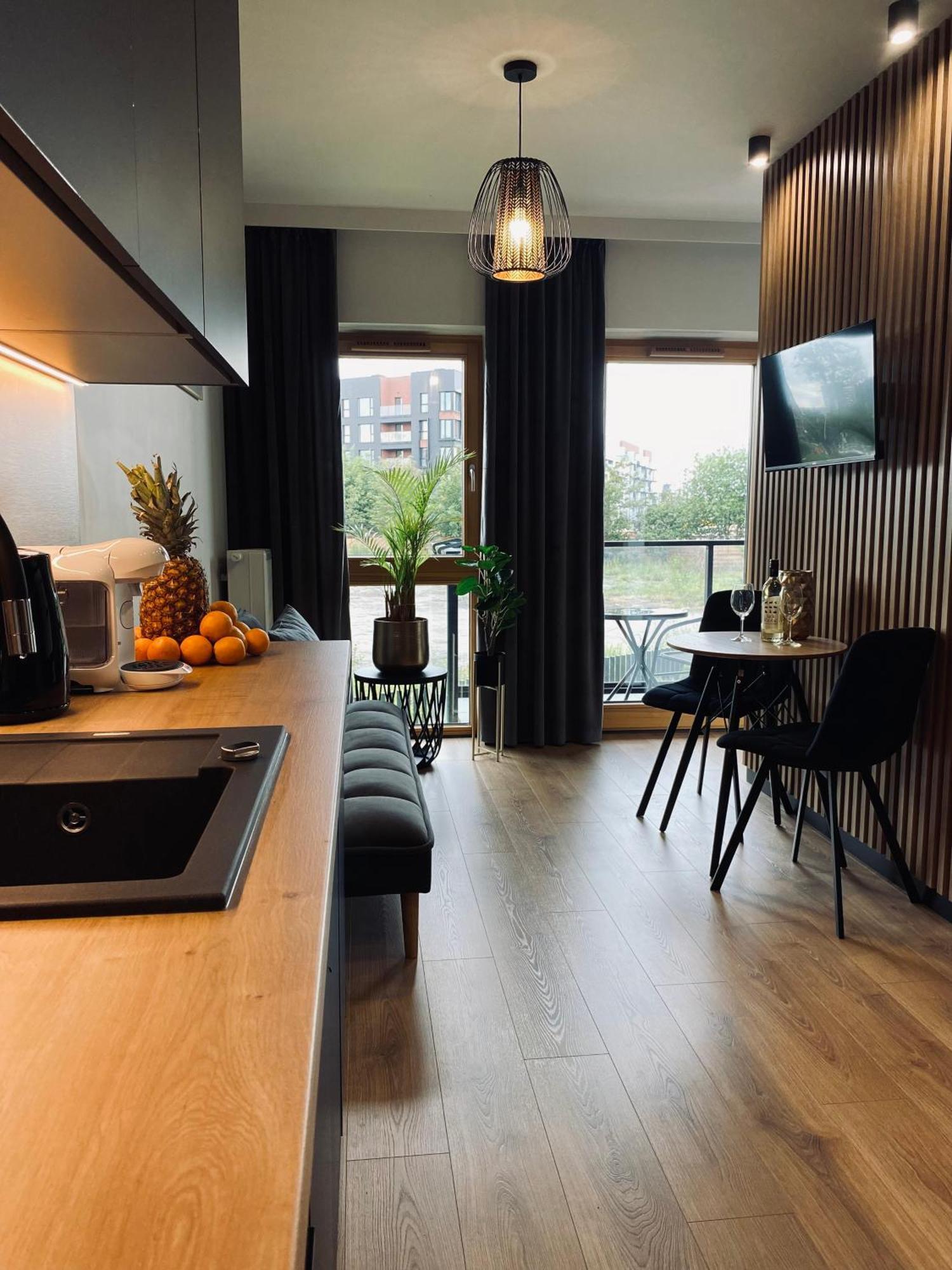 גדנסק Motlawa Inn Apartment-Suna,Gym&Parking מראה חיצוני תמונה